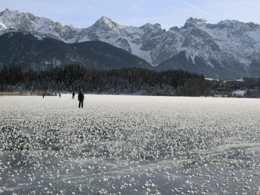 Barmsee zugefroren